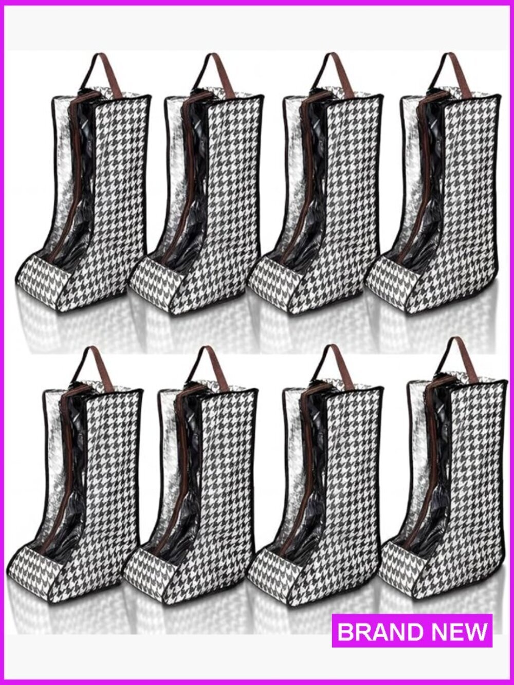 Portable Dust Proof Boot Storage Bags Travel Shoe Organizer with Handle